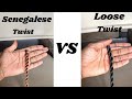 HOW TO : Twist tightly like a “PRO”/Senegalese twist and loose twist tutorial..for beginners. PT1