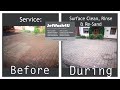 Satisfying Large Driveway Clean - Pressure Washing by JetWash4U in Taunton Somerset