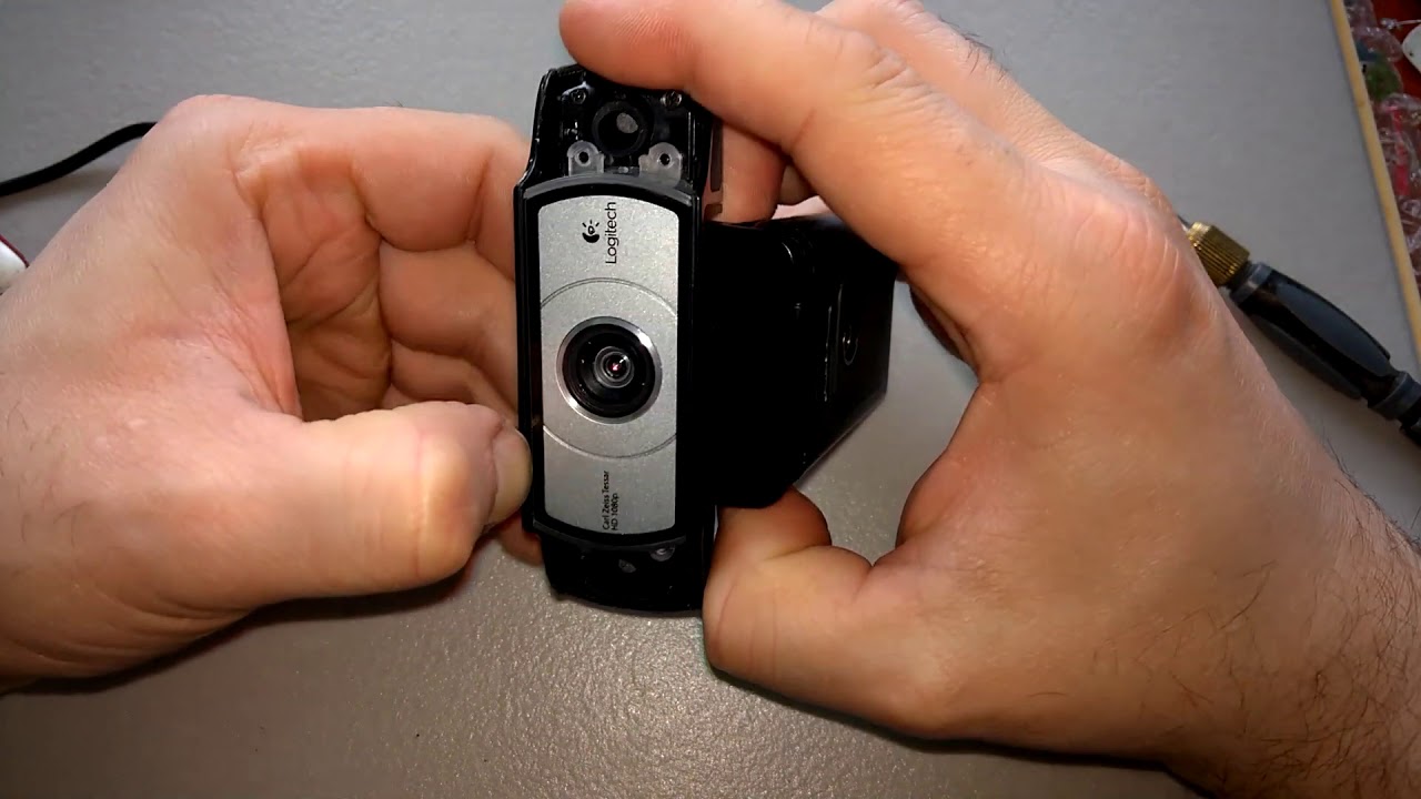 Logitech c930e / C920 - Disassembly - Cleaning the Glass