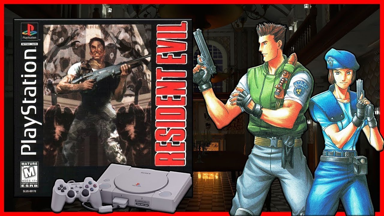 Resident Evil: (1996) | PS1 | 4K60ᶠᵖˢ UHD🔴| Longplay Walkthrough Playthrough Full Movie Game