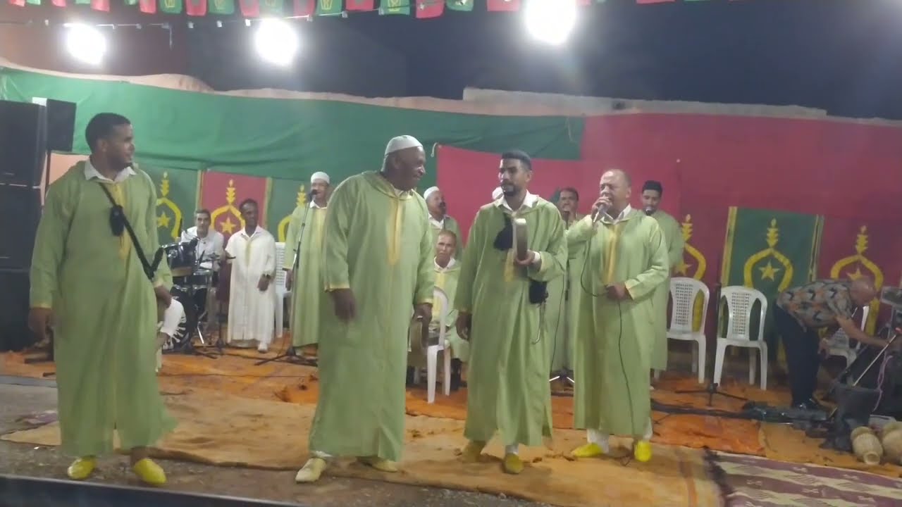 الدقة الهوارية مع مصطفى زريعة في أمسية فنية بواحة تيوت اقليم تارودانت