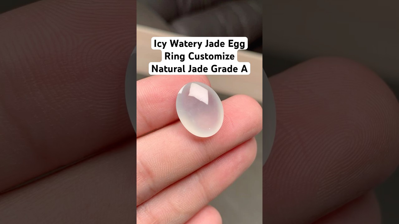 Icy Jade Egg Ring Customize 