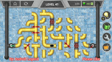 Pipeline Extra Level 41 All 3 stars By Pixign, Android Solution