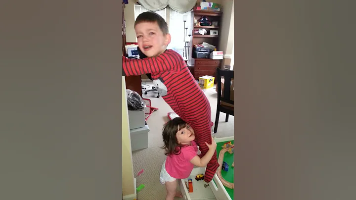 Hysterical kid