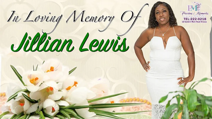 Jillian Lewis Funeral Service  (Burial Service: se...