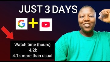 Get 4000 Watch Hours FAST Using Only Google & the YouTube App (2025 Monetization Guide)