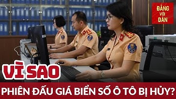 Họp báo sự cố kỹ thuật phiên đấu giá biển số ô tô lần 1 ngày 22/8 | Tin tức ĐỜI SỐNG, XÃ HỘI