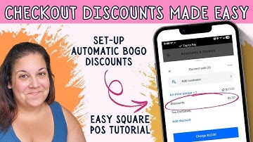 How to Add a Discount in Square POS | Efficient Checkout & Market Tips
