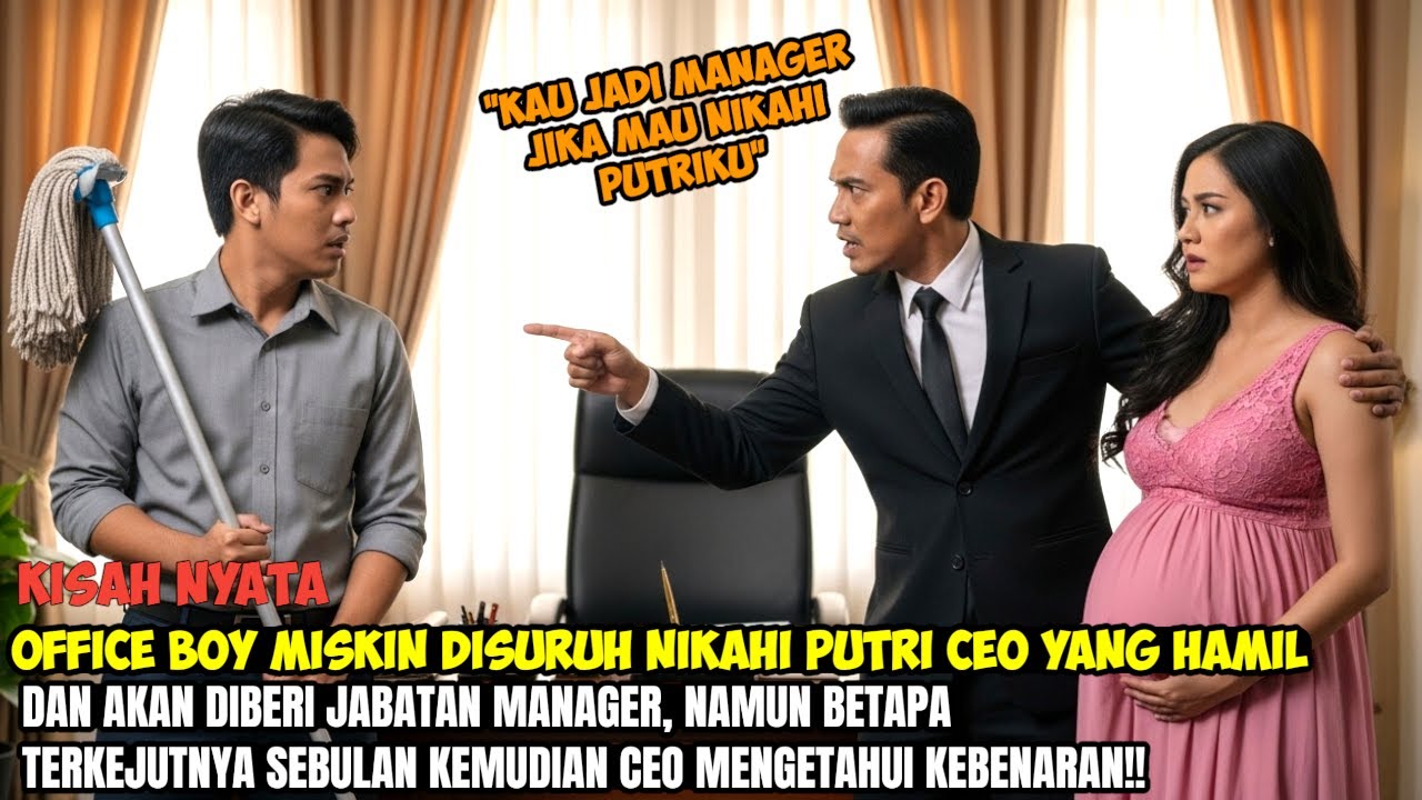 OB Miskin Disuruh Nikahi Putri CEO, Tapi Sebulan Kemudian Semua Terkejut Saat Identitasnya Terungkap