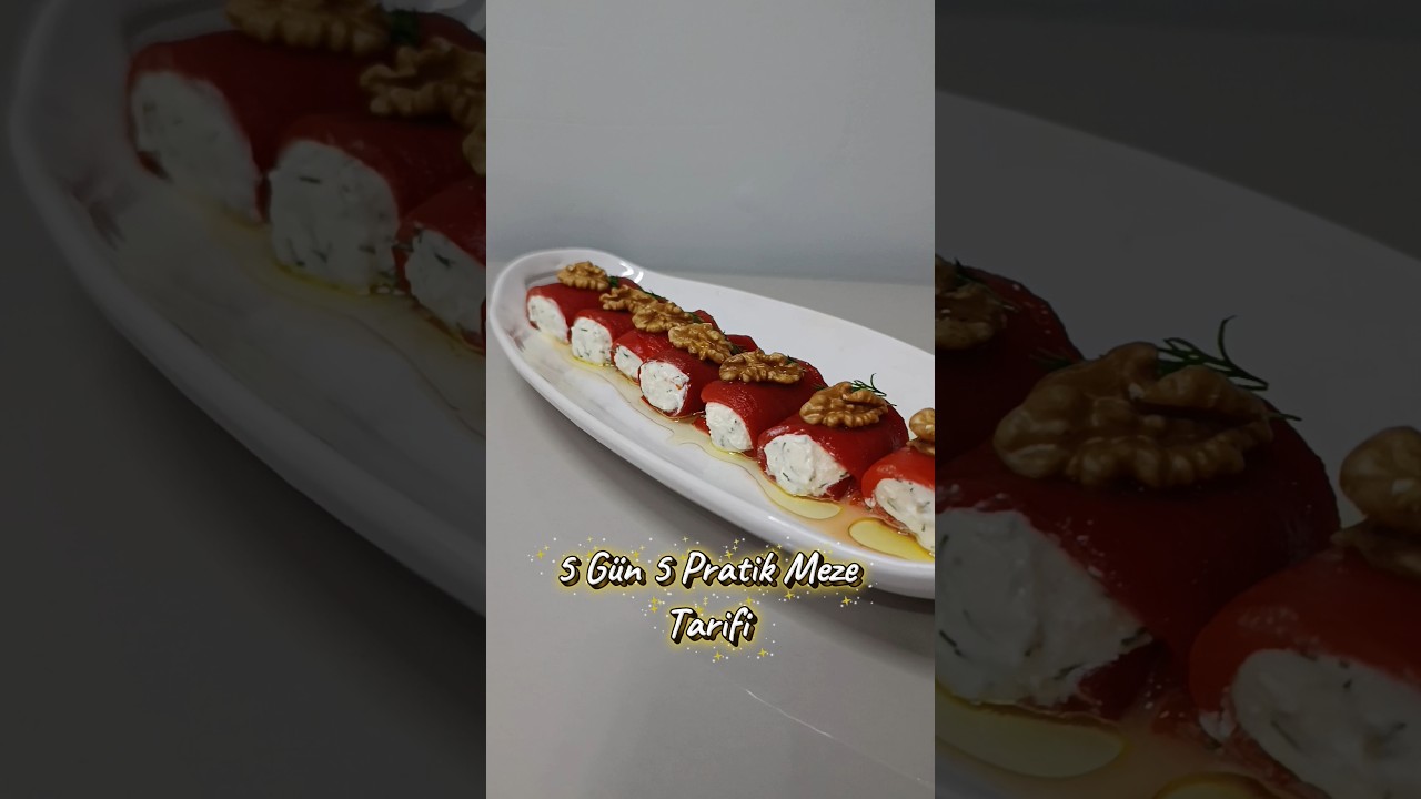 Biberli Meze Tarifi ✨ Biberli Meze Tarifi ✨