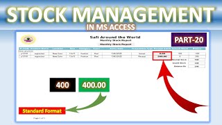 How to change Numaric Value into Standard Format in ACCESS  | NUMARIC VALUE |ACCESS FUNCTIONS screenshot 5