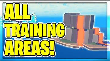 ALL TRAINING AREA *LOCATIONS* In Roblox Power Simulator 2