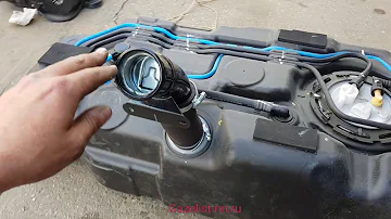 Пластиковый бак 80л на Газель