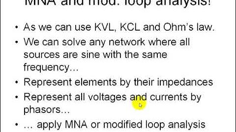 PHASOR 03: IEEE Phasors and Impedances