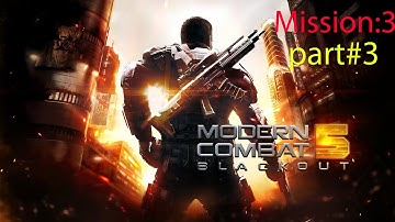 Modern Combat 5 Blackout Mission 3 (Downtown-Escape) Spec-ops Part#3 Walkthrough