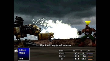 Final Fantasy VII - Enemy Skill - Matra Magic 1080p