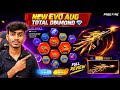 NEXT EVO GUN!😱 New Evo AUG Total Diamond | Kitne Diamond Me Niklega? Free Fire New Event 
