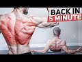 5 min perfect back workout at home no equipment