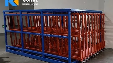 vertical sheet metal storage racks：for storing metal sheets and remnants