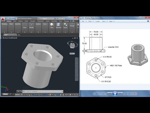 III. Các Bước Tạo và Chỉnh sửa Mô hình 3D trong AutoCAD