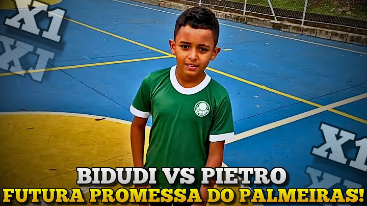 GRAVEI COM A FUTURA PROMESSA DO PALMEIRAS DE 9 ANOS - Pietro x Bidudi X1