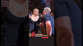 Gordon Ramsay Kissing Adele
