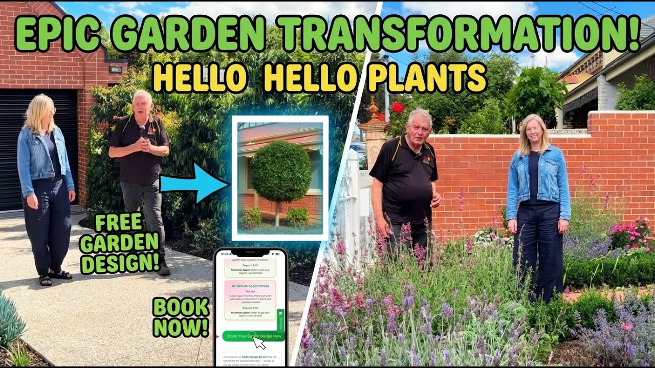 От очарования загородного домика до тропического оазиса 🌿 | Преображение сада за 12 месяцев от He...