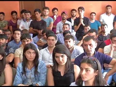 სამირა ისმაილოვას შეხვედრა სტუდენტებთან 20/09/2016