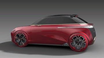 VRED Animation of Renault BACCARA concept