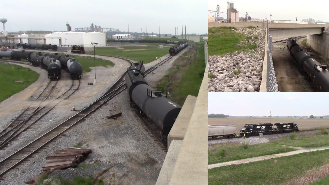 NS D93 with NS 5181 and NS 3022 Working at the Andersons Clymers