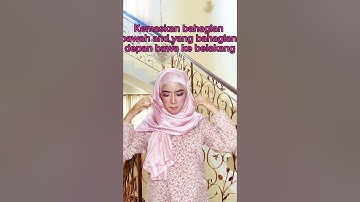 Shimmer Shawl Tutorial by Suraya Exclusive ✨