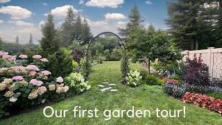 Our first garden tour!