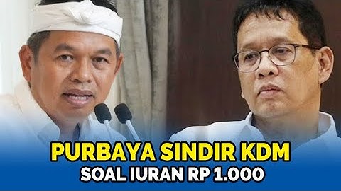🔴Dikritik Sana-sini, Dedi Mulyadi Ungkap Fakta Donasi Rp 1.000 per Hari, Menkeu Purbaya: Terserah