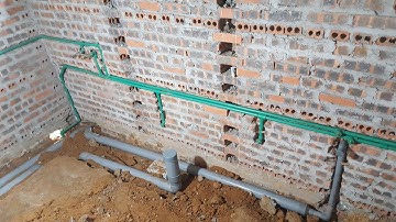 Cách Đặt Ống Nước Phần Thô Tránh Ướt Bệt Khi Tắm