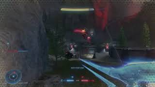 Celebrating a double kill by doing the worm in Halo Infinite