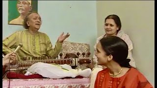 Pt. Ravi Shankar sings beautiful Tilak Shyam melody || Rare video ||