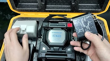 Mở hộp máy hàn quang Comway C6S tại Việt Nam