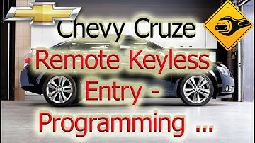 Chevrolet Cruze | Remote Keyless Entry | Programming with a Recognized Transmitter