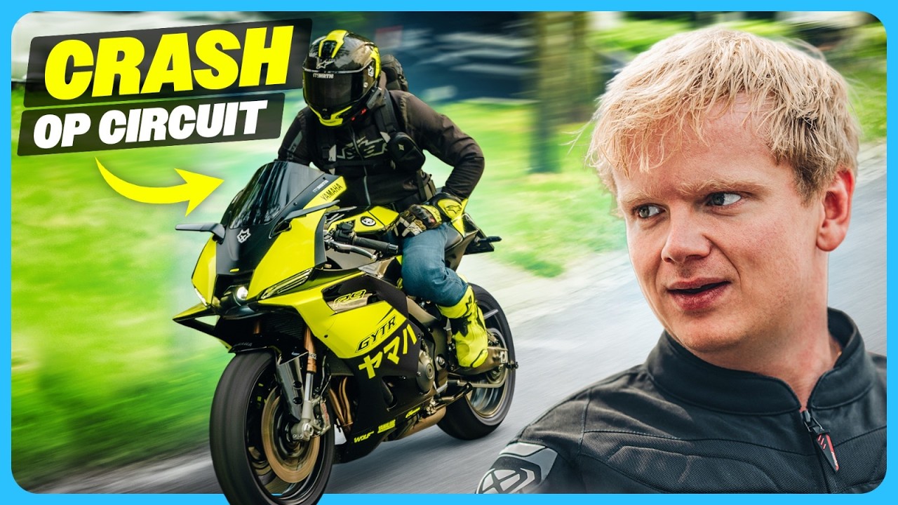 Zijn motor crashte met 165 km/u... ItsMaarten in De Motor Van!