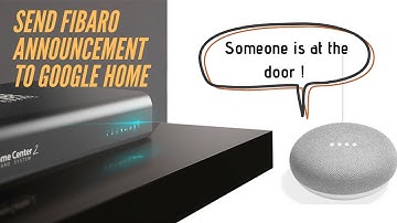 Send Fibaro Smart Home Event Announcements to Google Home