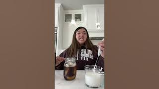 kristen cruz singing CeeLo Green by making coffee