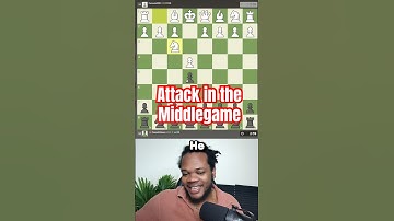 Attacking in the Middlegame #chess #chesscom #chesstips