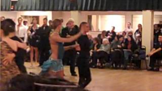 Brown 2010: Tracey and sister's Gold Latin Rumba
