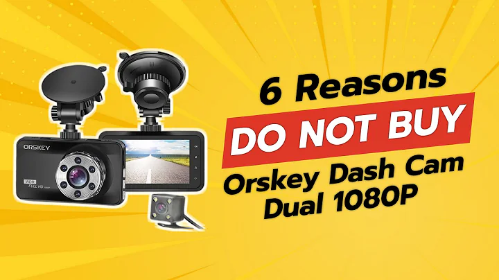 DON'T BUY ORSKEY Dash Cam BEFORE WATCHING THIS VIDEO! 🚫 6 Reasons Why!