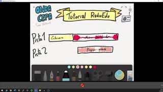 Videotutorial de montaje de programa para RadioEdu con Audacity screenshot 2
