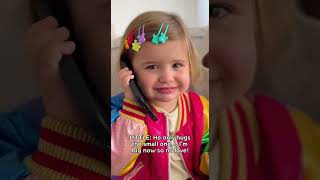 Shes Calling To Return The New Baby  toddlerlife funnykids jealousy