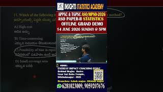 GRAND TEST03 QUESTION NO. 11. STATISTICS #ASO #MPSO #APPSCASO #APPSCMPSO #TGPSCASO #TGPSCMPSO