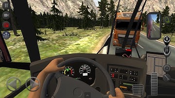 Scary Mountain Accident 🚍👮‍♂️ Bus Simulator: Ultimate Multiplayer! Bus Wheels Games Android