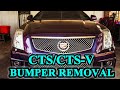 CTS-V/CTS: Bumper Removal