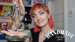 Handmade Jewelry Haul - Wire Wrapped Choker Style Necklaces